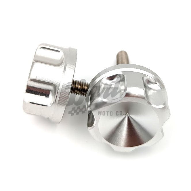 CNC Aluminum Handlebar Knob Style 2 (Set of 2)