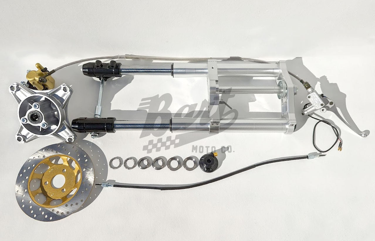 CT70 Silver Inverted Fork with Disc V1 (Discontinued)