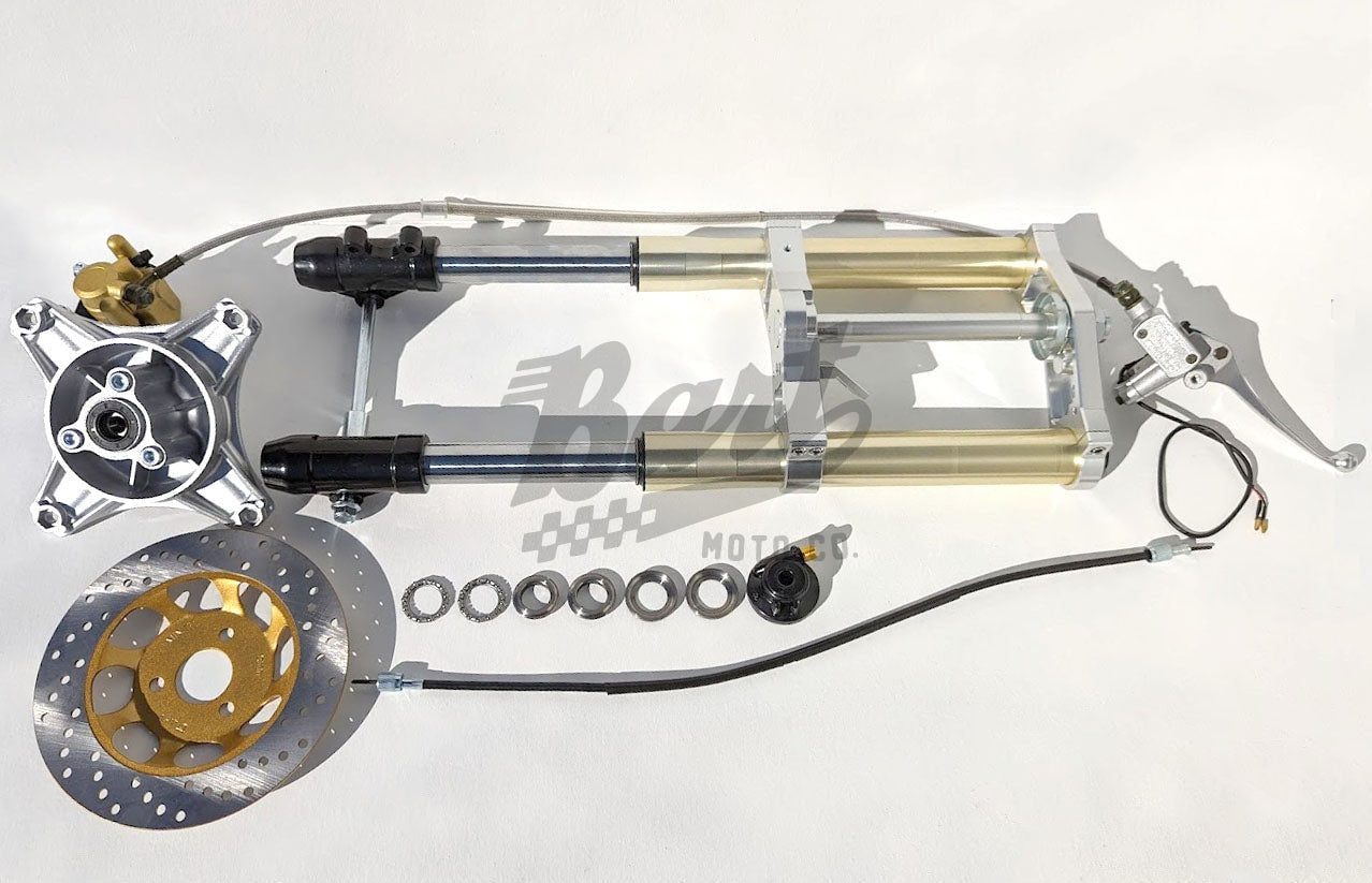CT70 Gold Inverted Fork with Disc V1 (Discontinued)