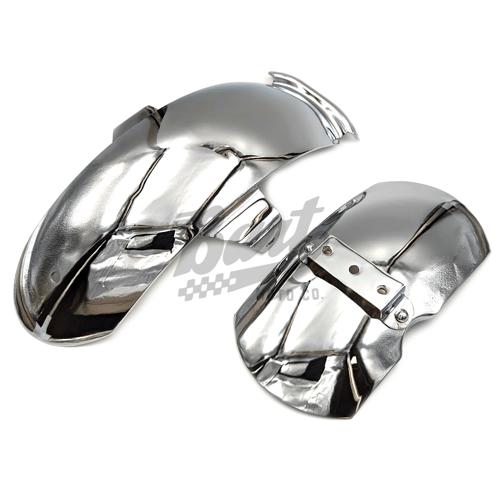 Reproduction Z50 K0 K1 Front and Rear Chrome Fenders Set