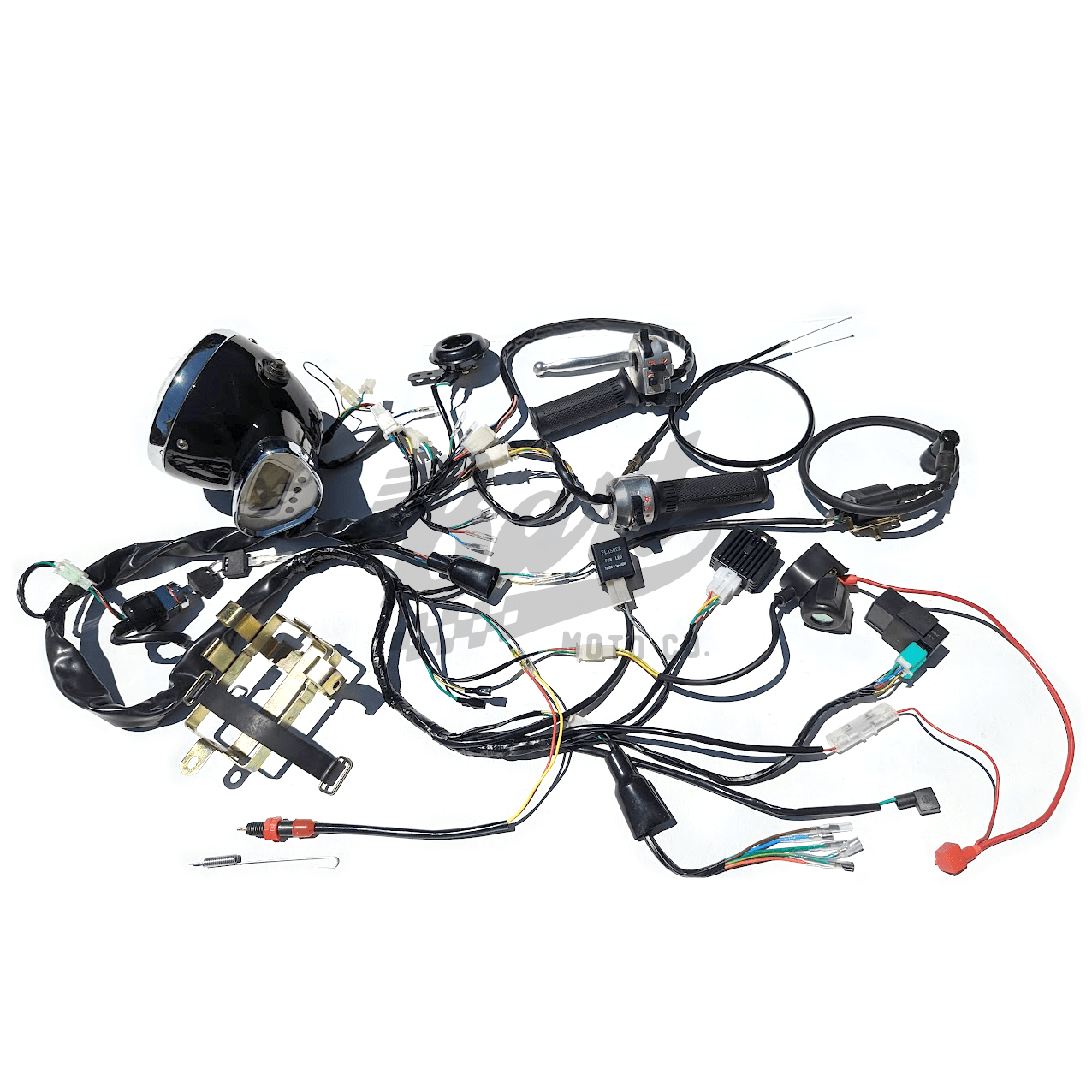 CT70 12V Complete Harness and Electrical Parts
