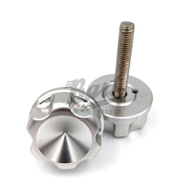 CNC Aluminum Handlebar Knob Style 2 (Set of 2)