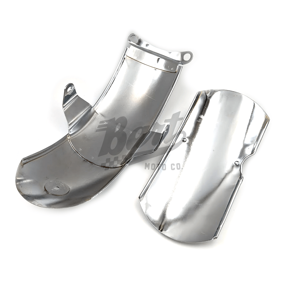 Reproduction Z50 K0 K1 Front and Rear Chrome Fenders Set