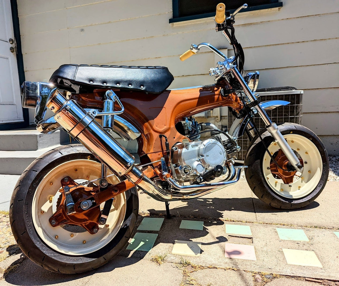 CT70 Stainless Low Exhaust