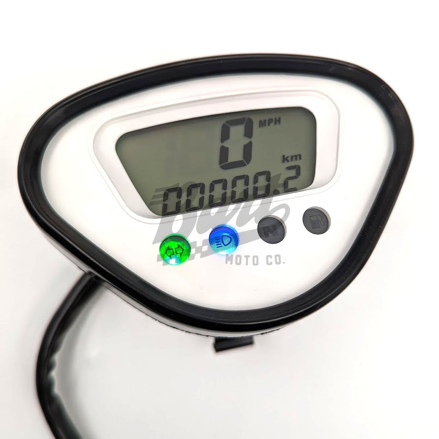 CT70 12V LCD Speedometer