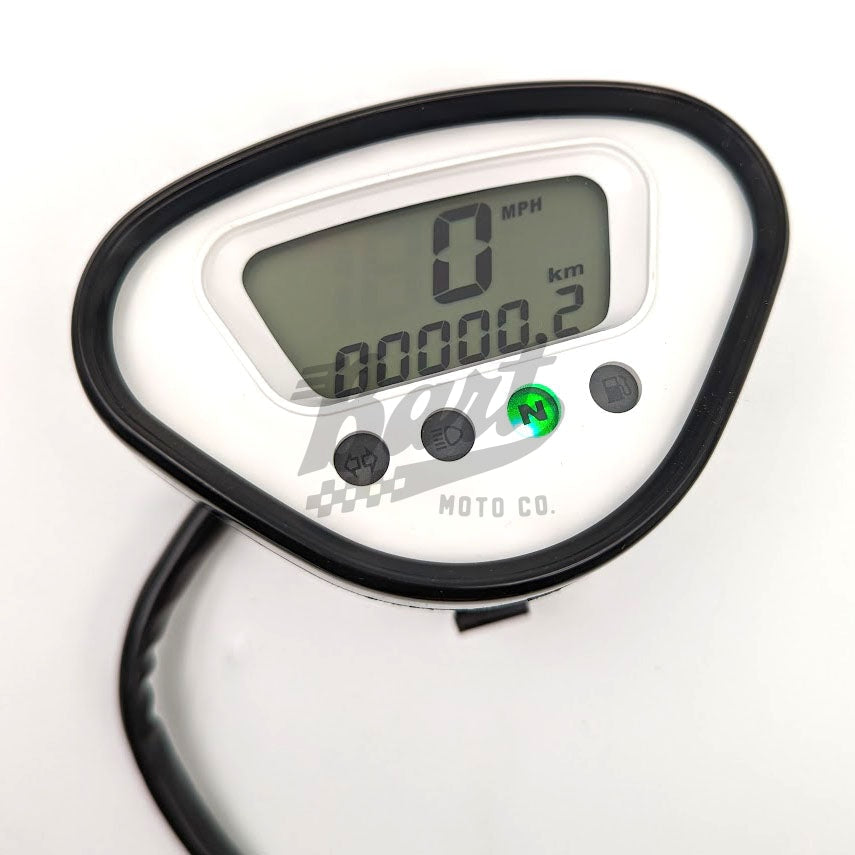 CT70 12V LCD Speedometer