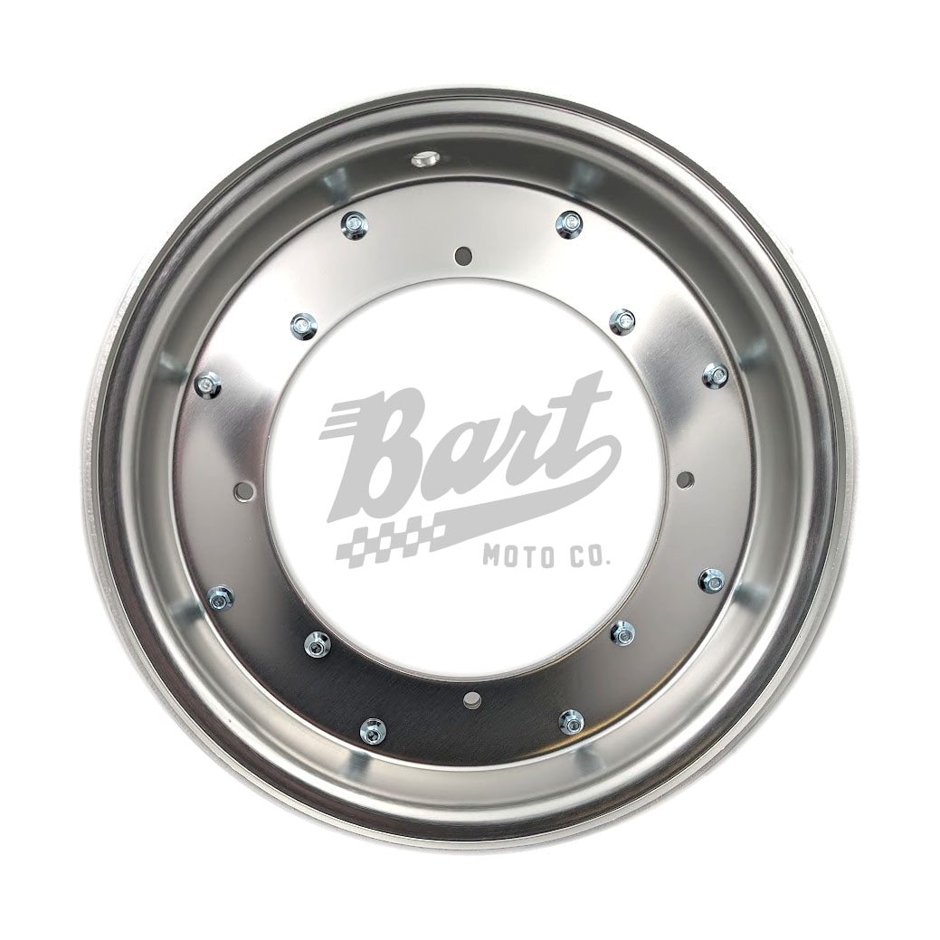 CT70 12" X 3.25" 2 Piece Rim (2 Wheel Set)