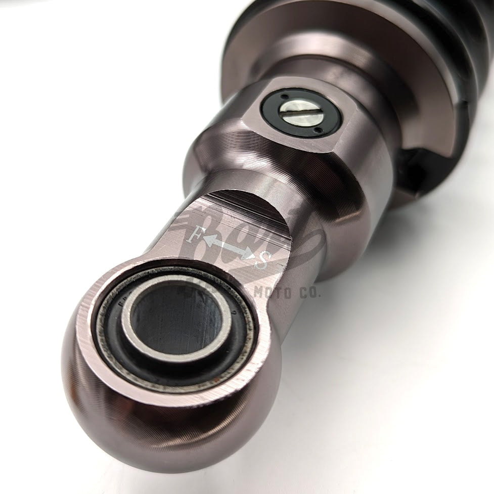 Fastace BDA05AR 15 Position Pro-Grade Adjustable Rebound Gas Shock Set (150LB Spring Rate)