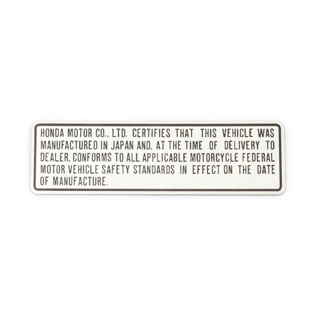 CT70 Model Identification & VIN Decoder – Bart Moto Co.