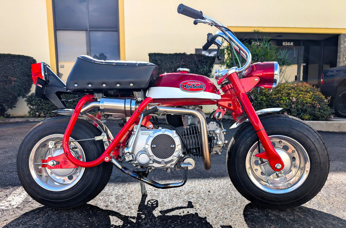 Bart Moto Co's Fat Tire Z50 Hard-Tail