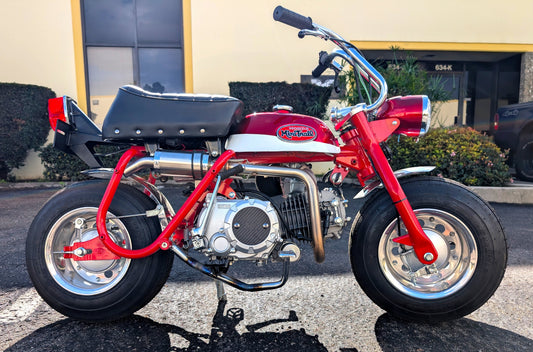 Bart Moto Co's Fat Tire Z50 Hard-Tail