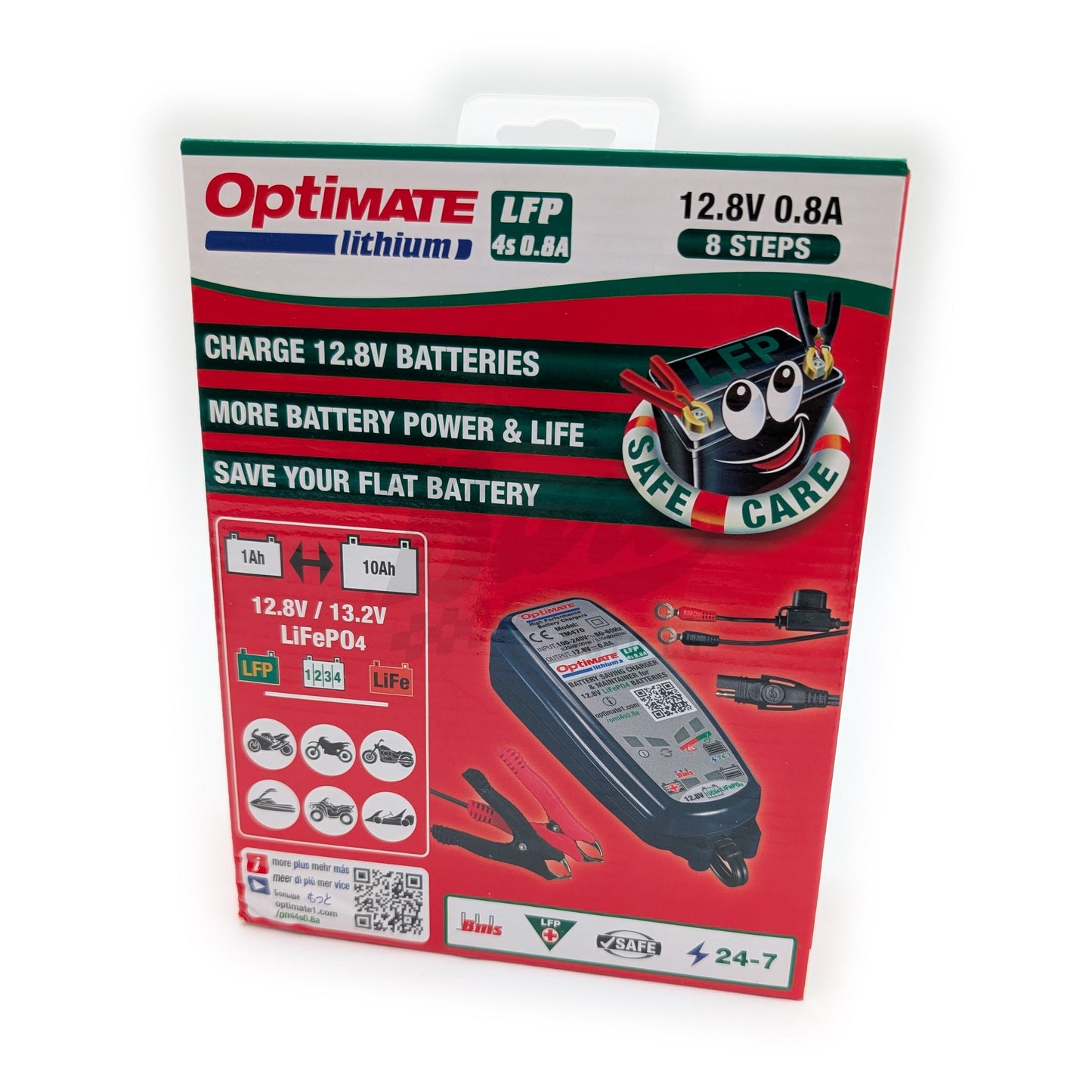 Optimate Lithium 0.8A Battery Charger