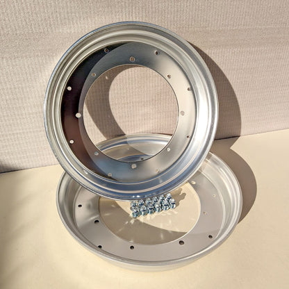 Set of 2 - CT70 12" X 3.25" 2 Piece Aluminum Rims