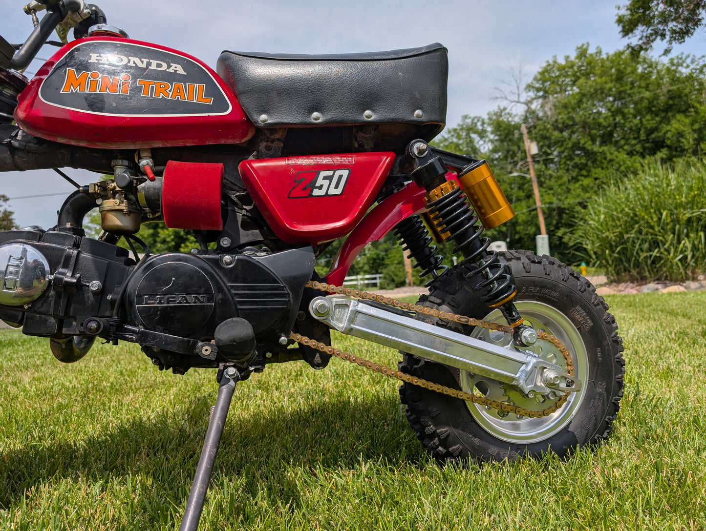Z50 Heavy Duty Kepspeed Racing +4.75" Swingarm