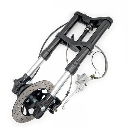 Adjustable Z50 Blackout Inverted Fork with Disc V2 Front End Kit (540mm Length)