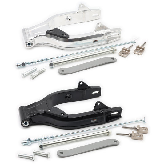 CLOSEOUT — CT70 N-Series Swingarm — Small Tire Fitment Only (3.50–4.00-10) — Read Description