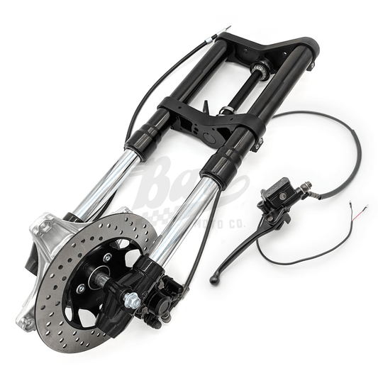 Adjustable CT70 Blackout Inverted Fork with Disc V2 Front End Kit