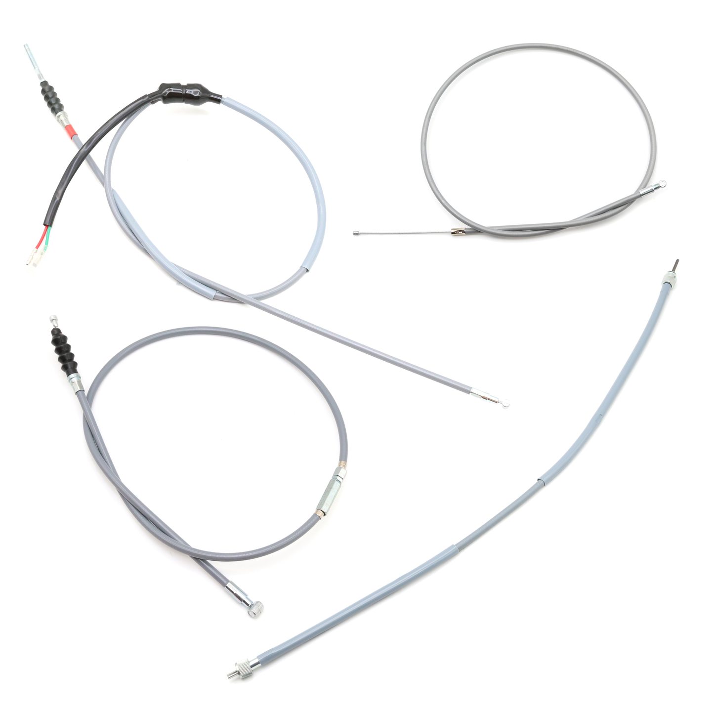 Honda CT70 HK0 H Complete Gray Cable Set (1969–1971)