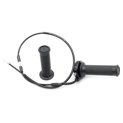 BMC Pro Series CNC Billet Throttle & Grip Set — Universal Carb Fitment — CT70 / Z50 / Pit Bike