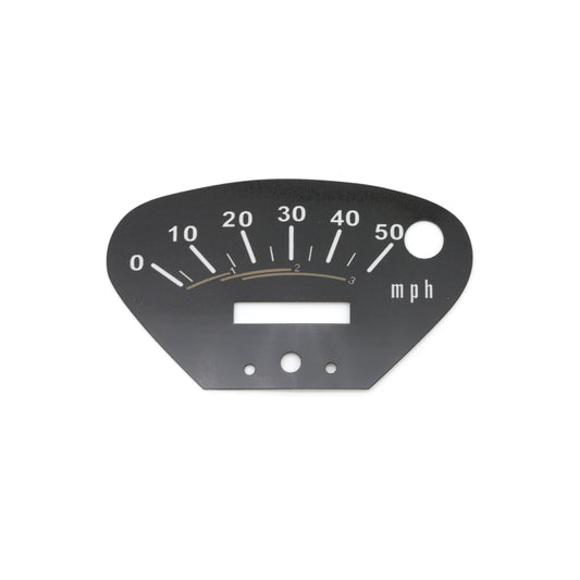 CT70 K0 Speedometer Plate (3 Speed)