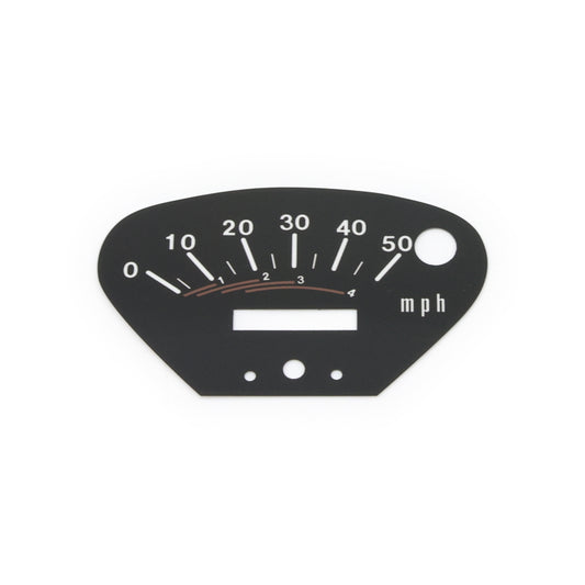 CT70 HK0 Speedometer Plate (4 Speed)