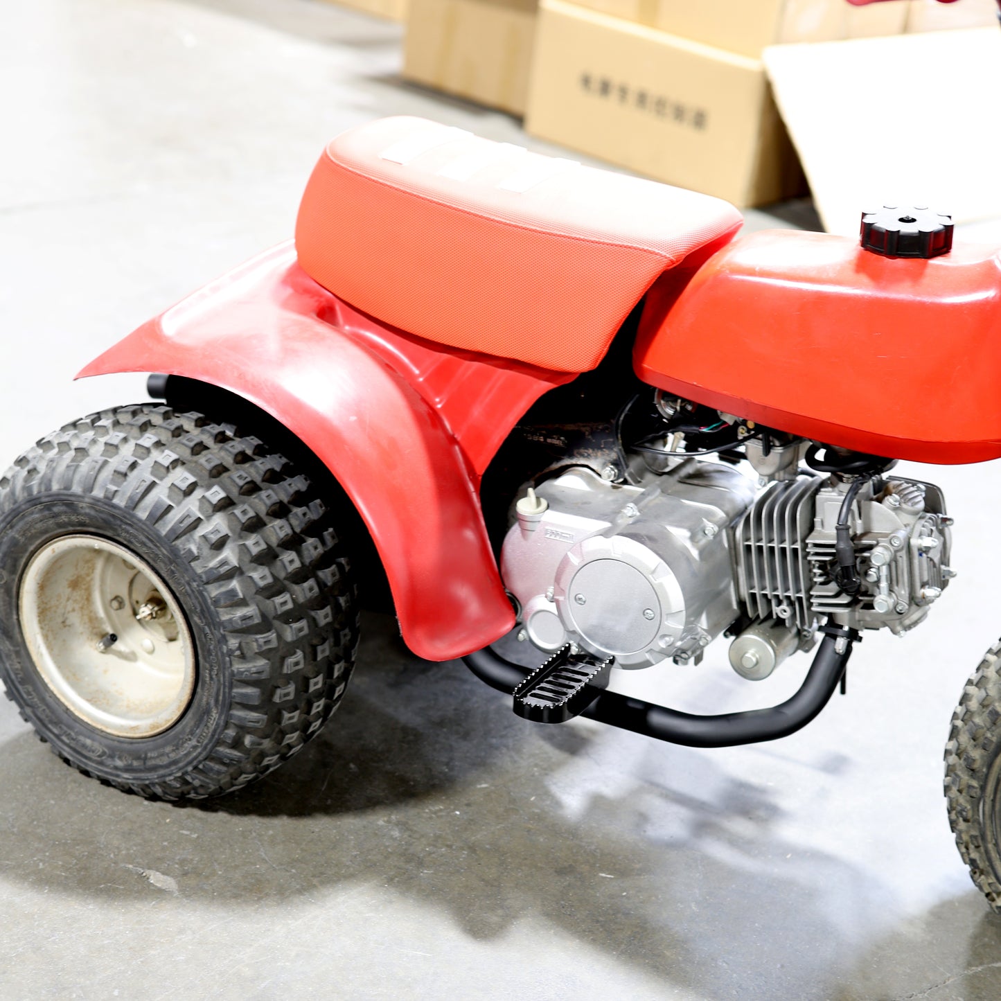 ATC70 / TRX70 Classic Big Bore Low Mount Exhaust