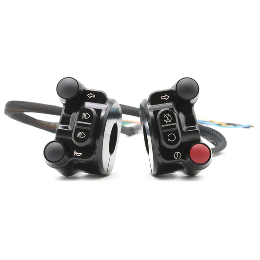 Kepspeed Pro Billet Lighting Control Switch Assembly for 7/8" Handlebars