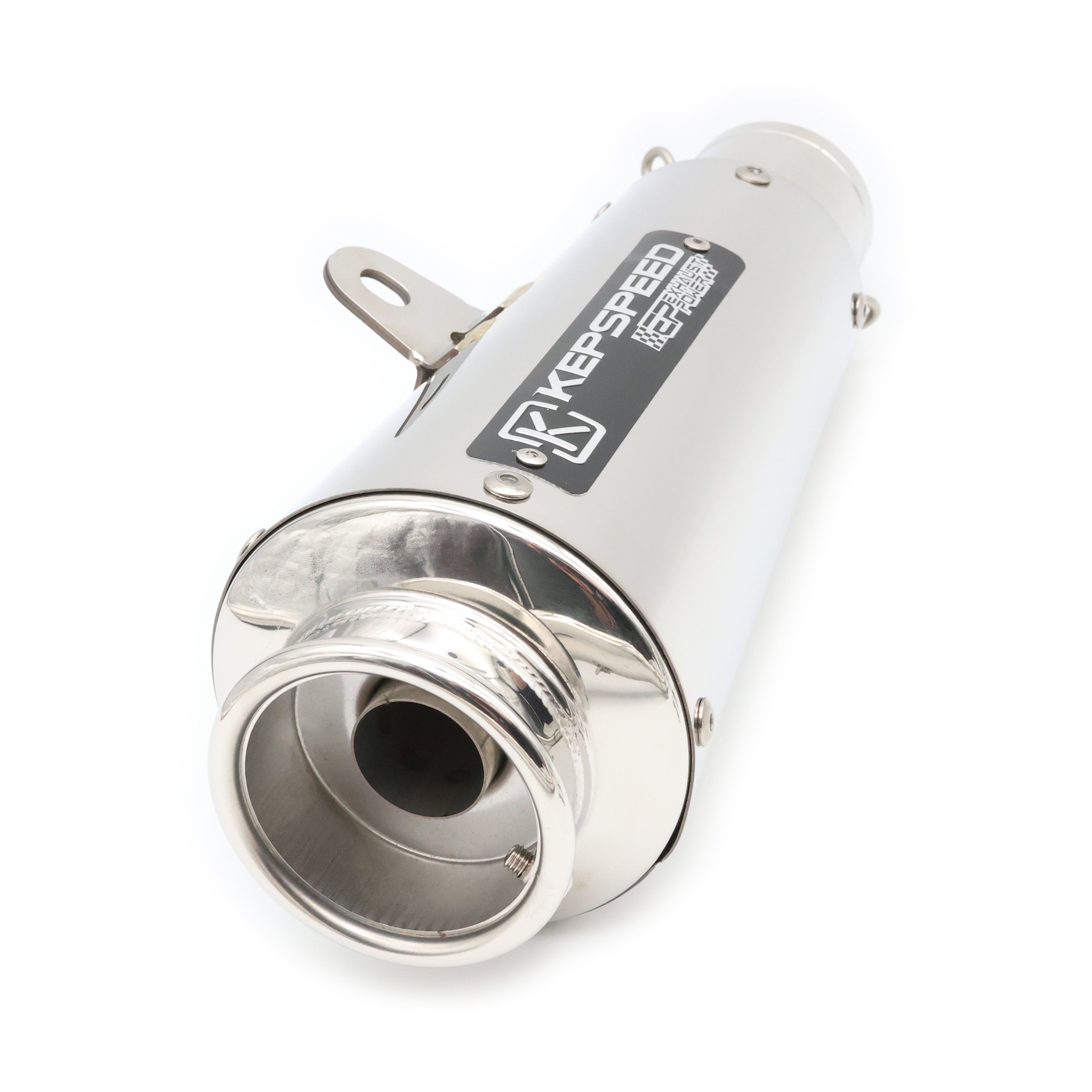 Z50 Under-Mount Stainless Exhaust – Mirror Polish – Bart Moto Co