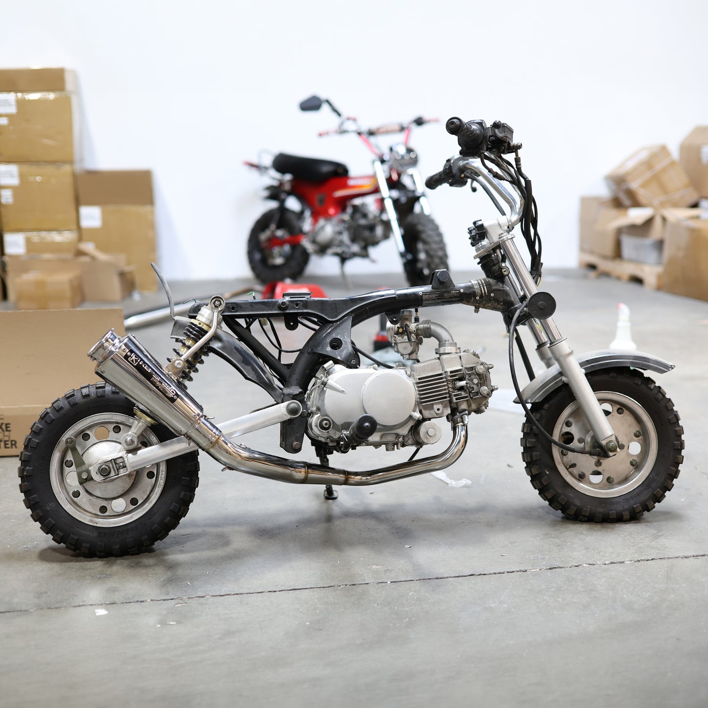 Z50 Under-Mount Stainless Exhaust – Mirror Polish