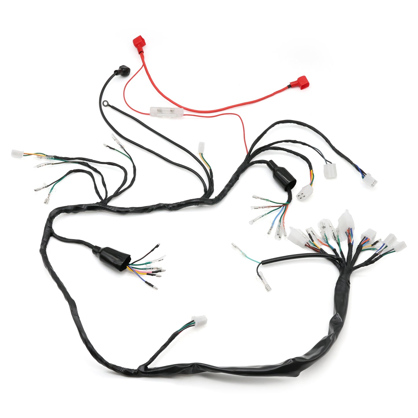 FKT 12V CDI Engine Swap Wiring Harness — Full Lighting & Turn Signals — CT70 / Z50 / CT90 +