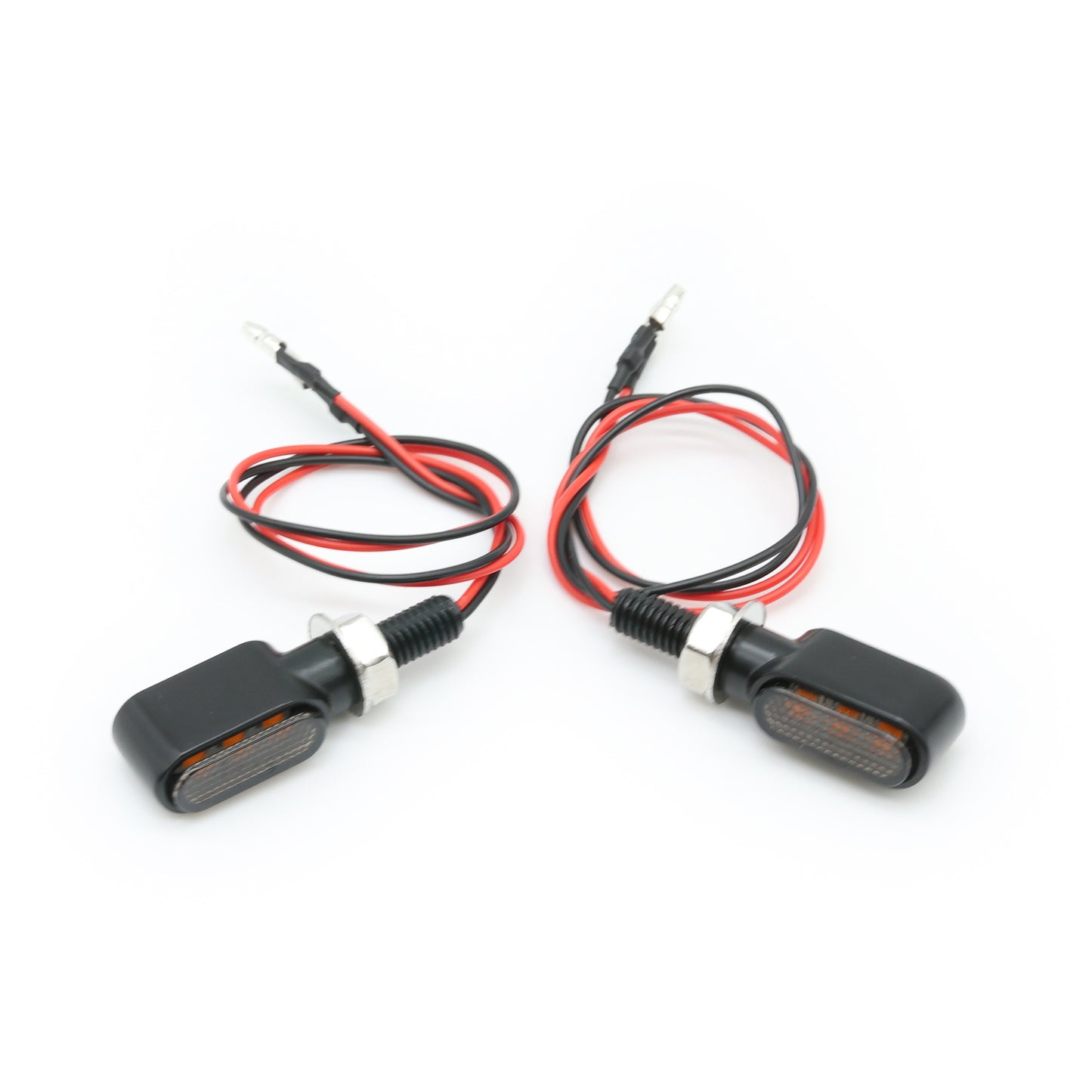 Smoked Lens Low Profile LED Turn Signals (Black)