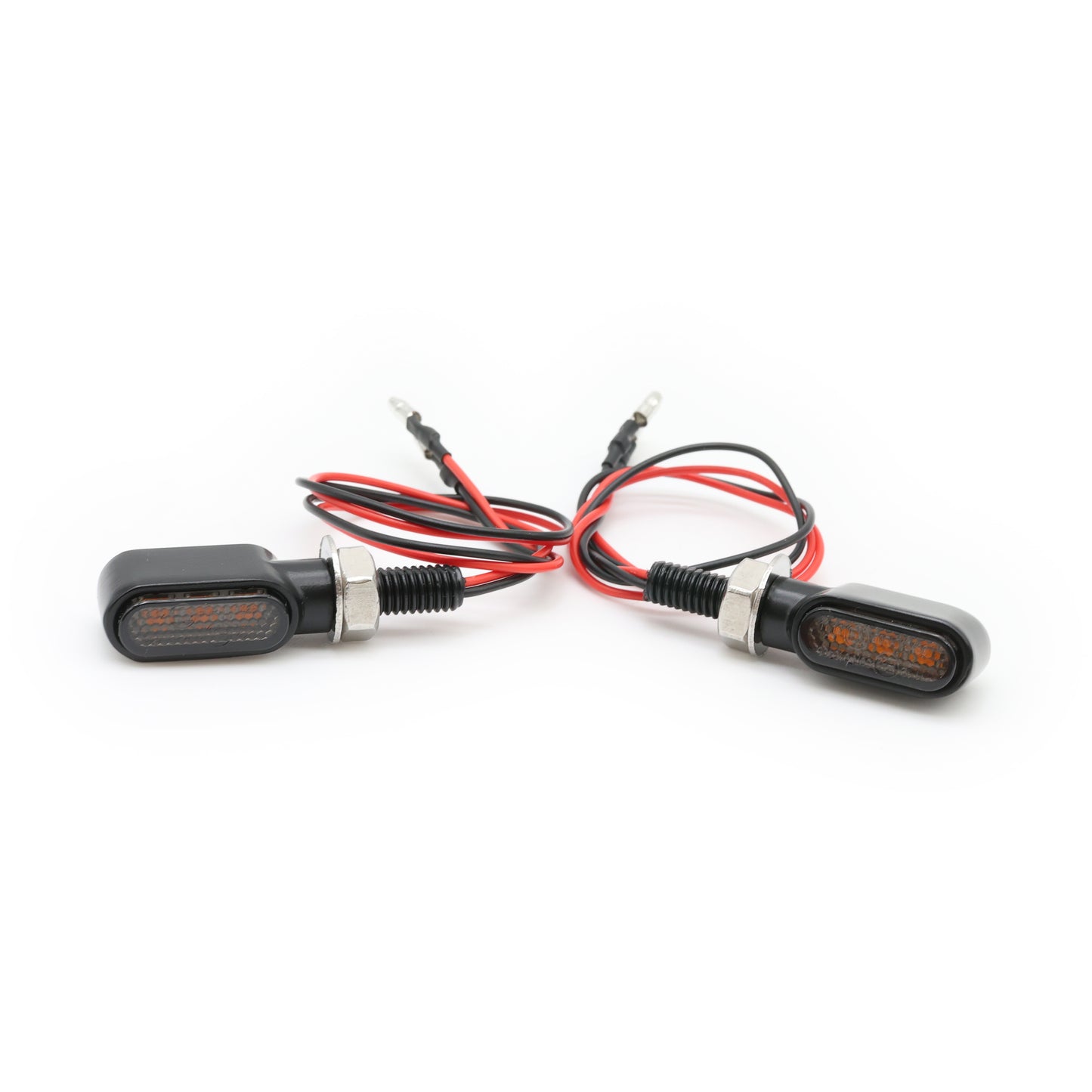 Smoked Lens Low Profile LED Turn Signals (Black)