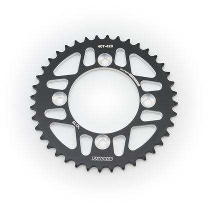 Mini Pro 7075 Lightweight 40T Rear Sprocket - CRF110F - V2 Black