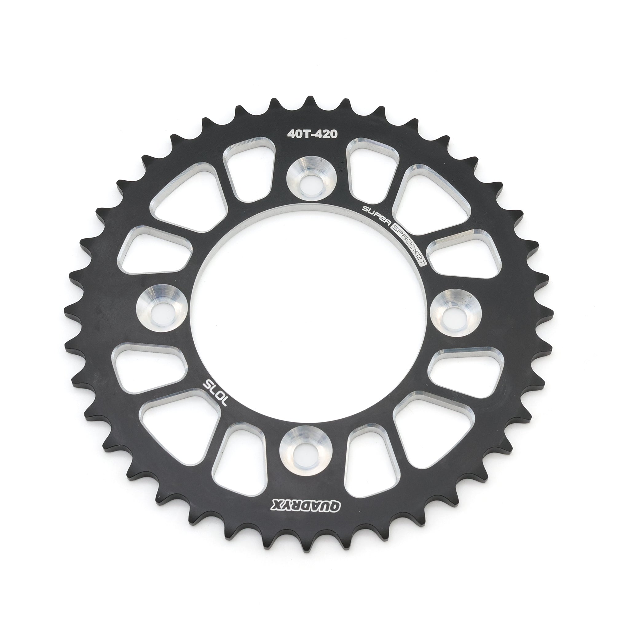 Mini Pro 7075 Lightweight 40T Rear Sprocket - CRF110F - V1 Black