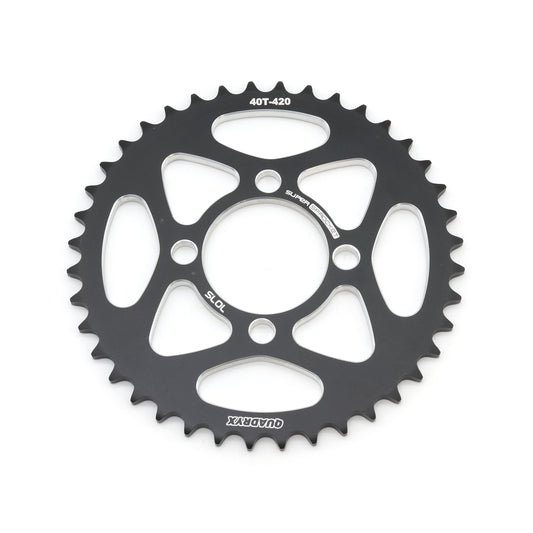 Mini Pro 7075 Lightweight 40T Rear Sprocket - KLX110 - V2 Black