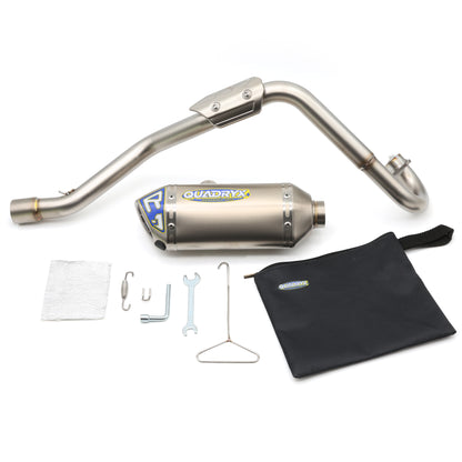 Quadryx CRF110F 2013+ High Flow Stainless Full Exhaust System