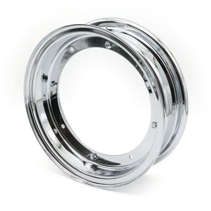 Set of 2 - CT70 Chrome 10" X 2.75" 2 Piece Rims