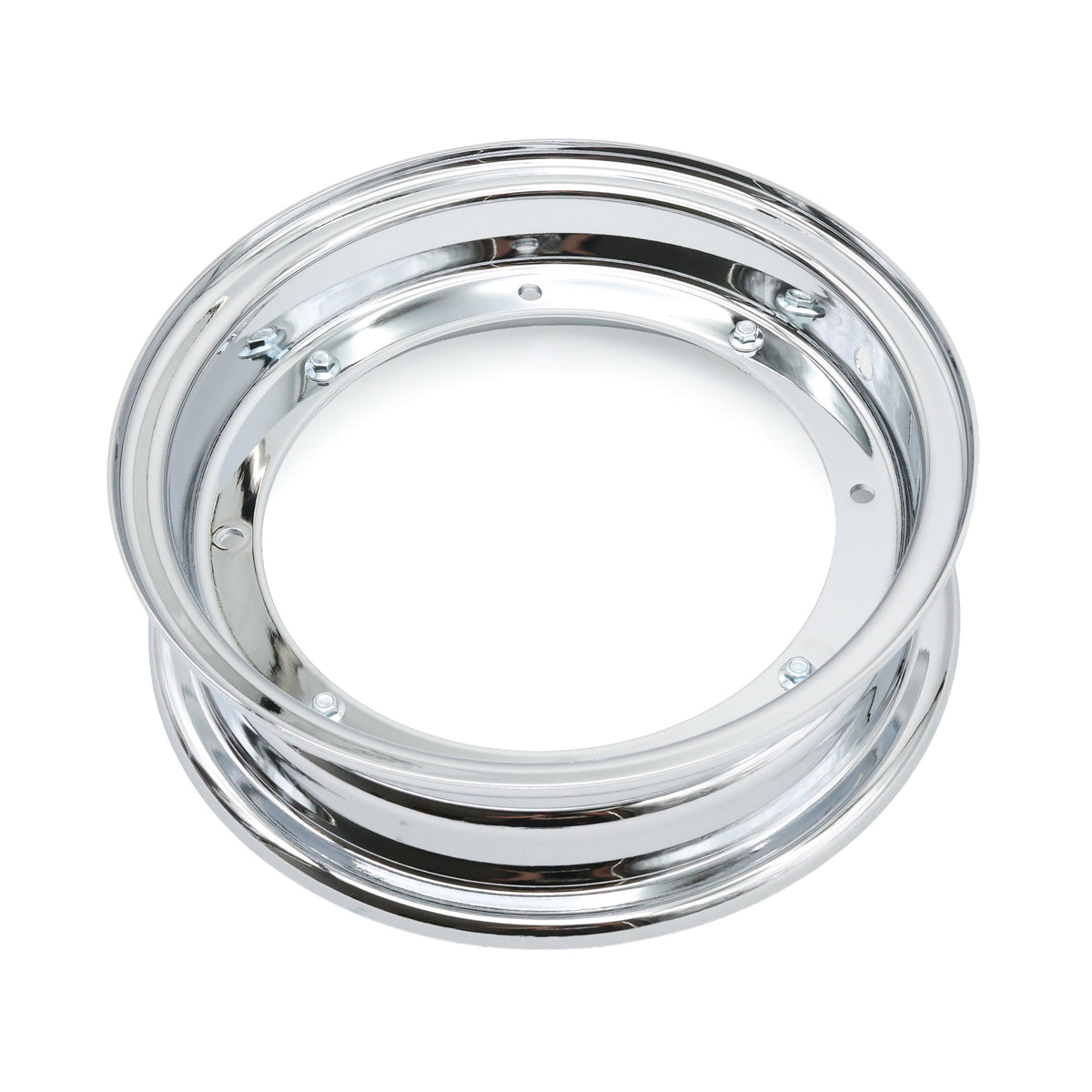 Set of 2 - CT70 Chrome 10" X 2.75" 2 Piece Rims