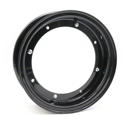 Single Wheel - CT70 10" X 3" Gloss Black 2 Piece Rim