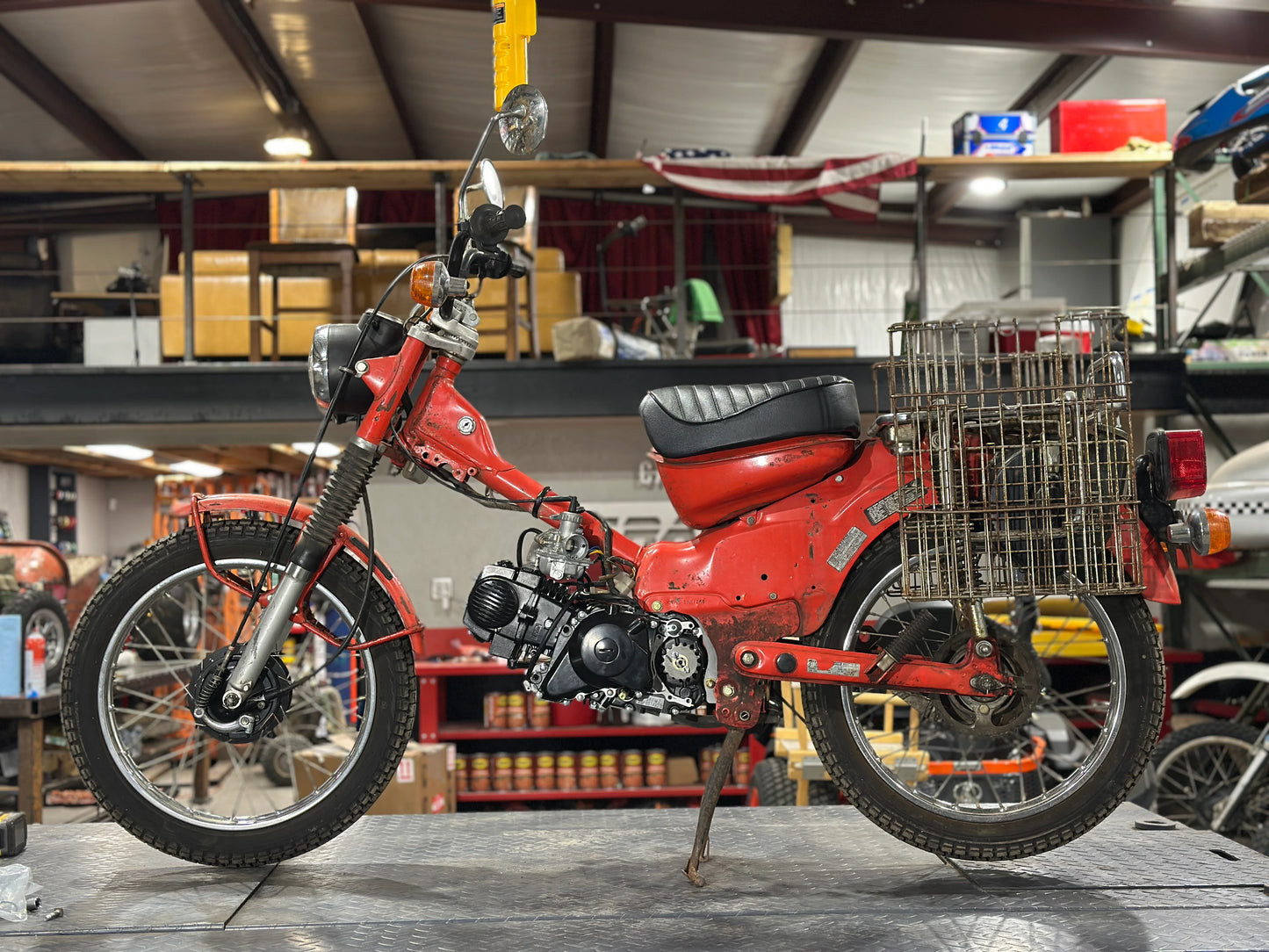 Honda CT90 Pit Bike Engine Swap Adapter Bracket Kit