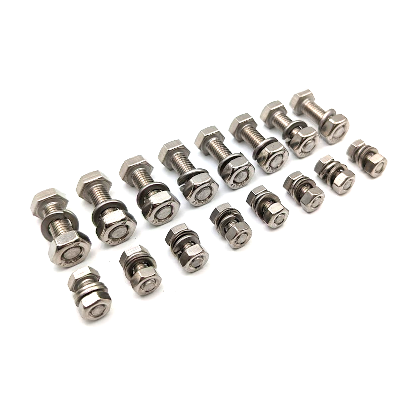 CT70 Stainless Steel Front & Rear Rim and Hub Wheel Hardware Bolt Set