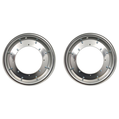 Set of 2 - CT70 12" X 3.25" 2 Piece Aluminum Rims