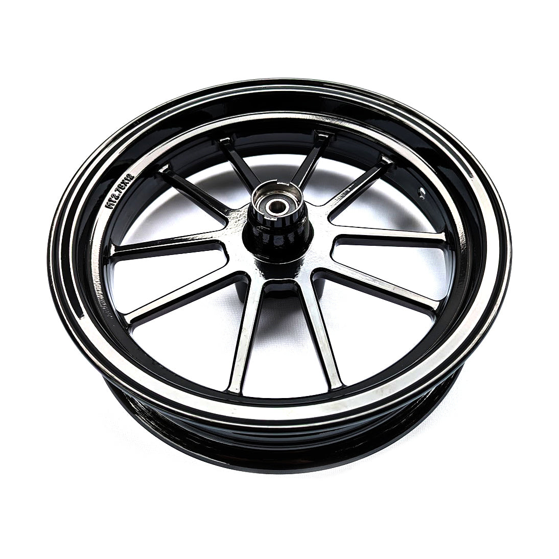 CT70 Integrated Hub 12 Inch Staggered Wheel Set (Black)