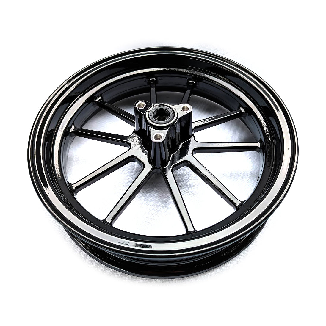 CT70 Integrated Hub 12 Inch Staggered Wheel Set (Black)