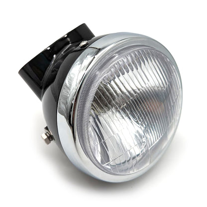 CT70 5.75" Headlight Bucket with Headlight 12V (6V Bulb Available)