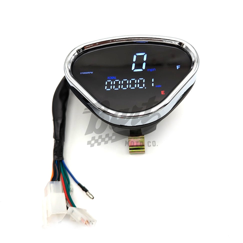 12V Digital LED MPH Speedometer – Bart Moto Co