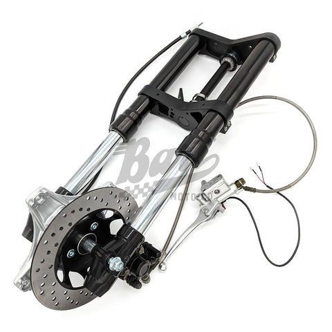 Adjustable CT70 Blackout Inverted Fork with Disc V2 Front End Kit