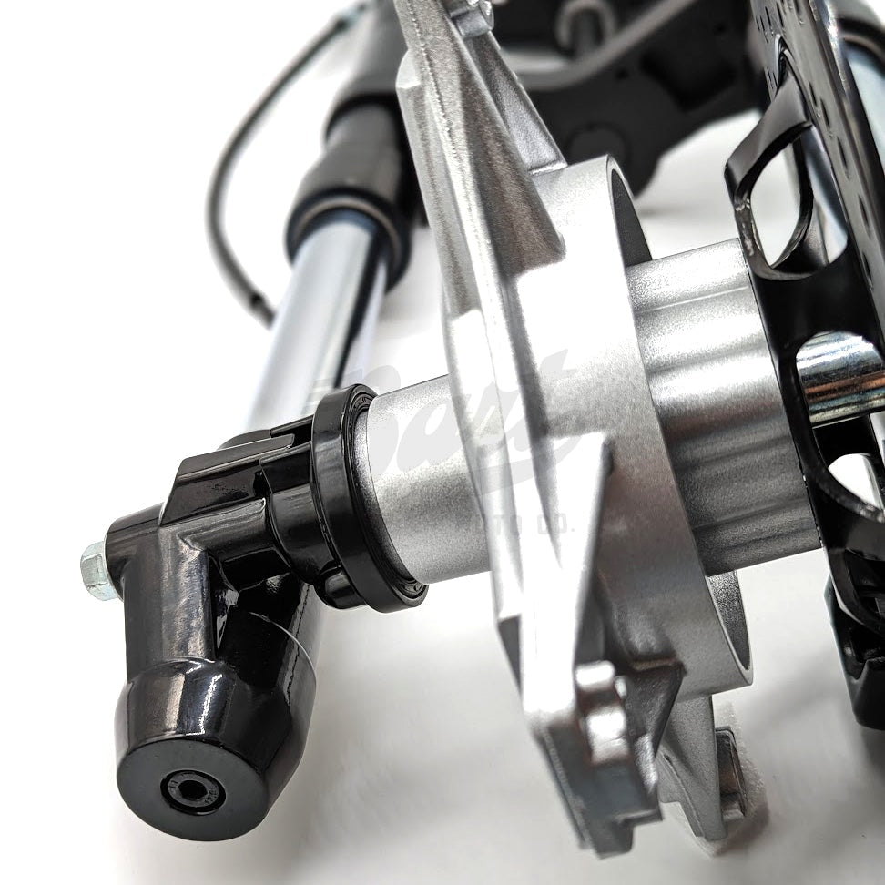 Adjustable CT70 Blackout Inverted Fork with Disc V2 Front End Kit