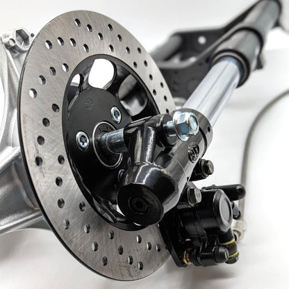Adjustable CT70 Blackout Inverted Fork with Disc V2 Front End Kit