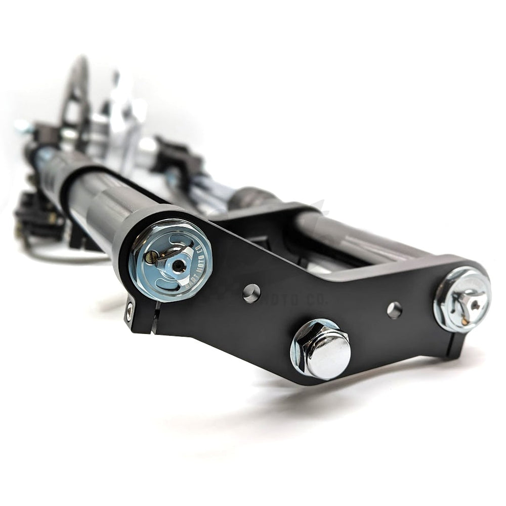 Adjustable CT70 Blackout Inverted Fork with Disc V2 Front End Kit